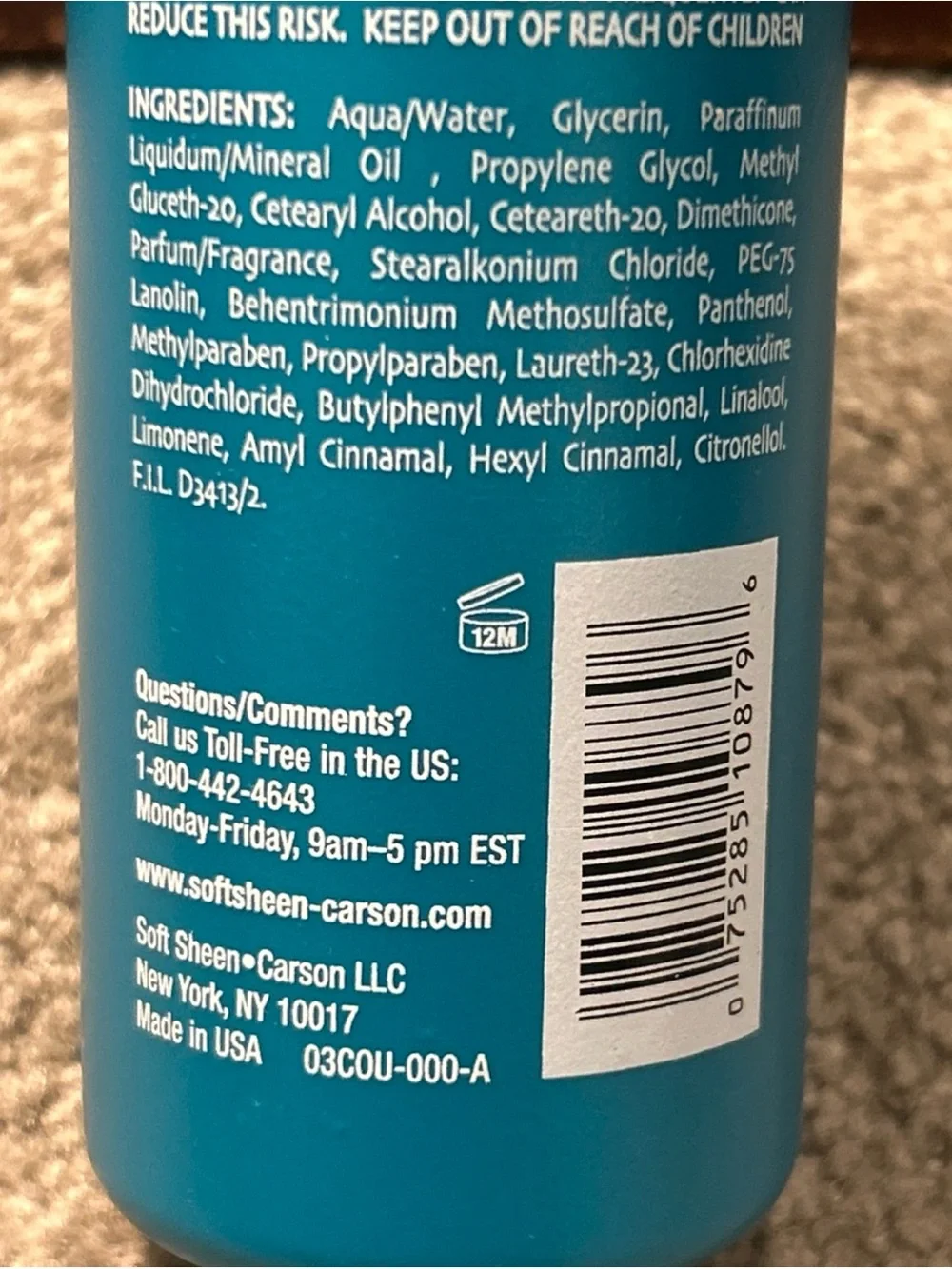 Softsheen Carson softsheen carson